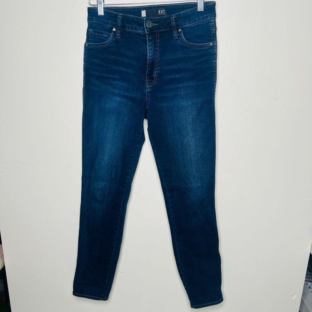 Kut from the Kloth Diana Fab Ab Skinny High Rise Jeans Sz 2